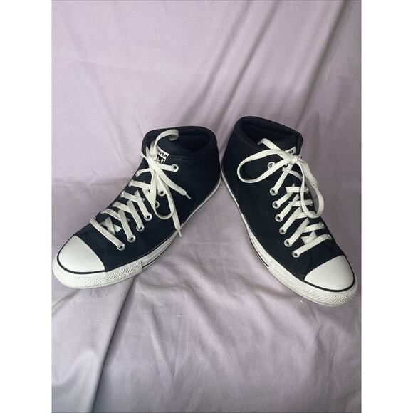 Converse Chuck Taylor All Star Mid Top Men’s Size 10 Black 151041F - EUC!! - Picture 5 of 8